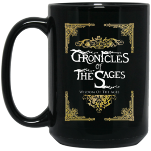 Chronicles 15 oz. Black Mug